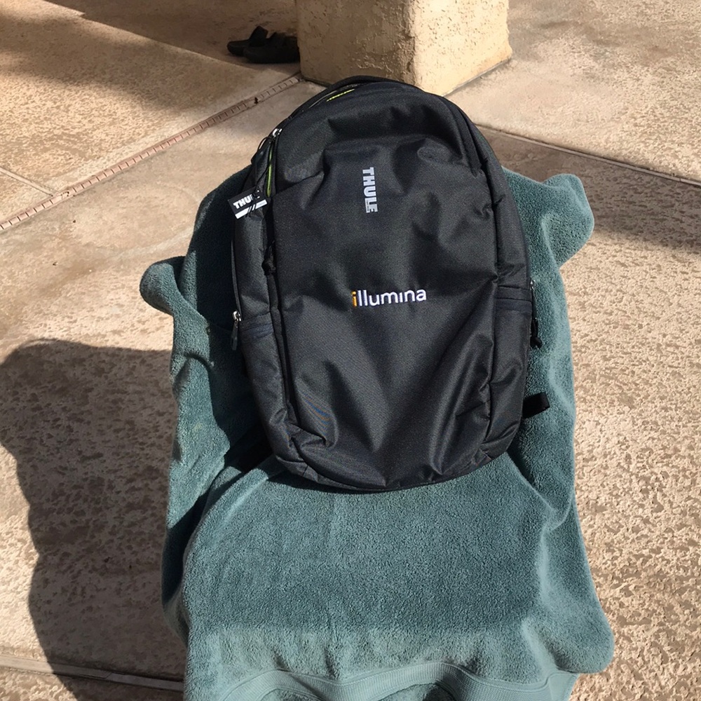 Thule 15’ subterranean laptop backpack newer conditions black